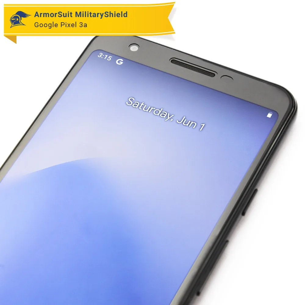 [2-Pack] Google Pixel 3a Screen Protector Matte [Case Friendly]