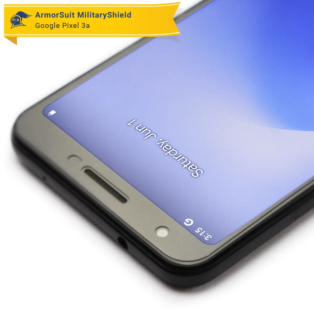 [2-Pack] Google Pixel 3a Screen Protector Matte [Case Friendly]