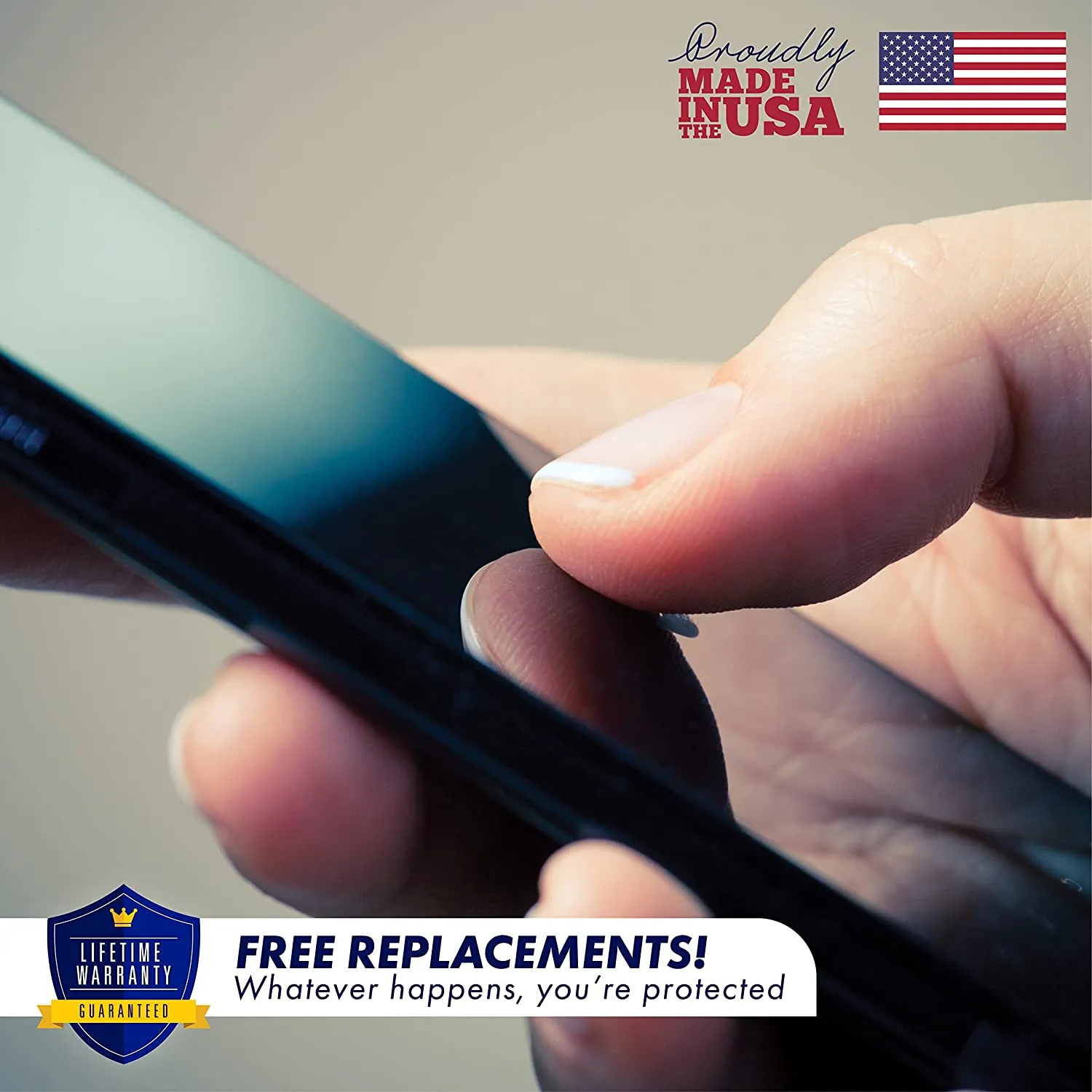 [2 Pack] Motorola Moto Z4 Screen Protector Matte [Case Friendly]