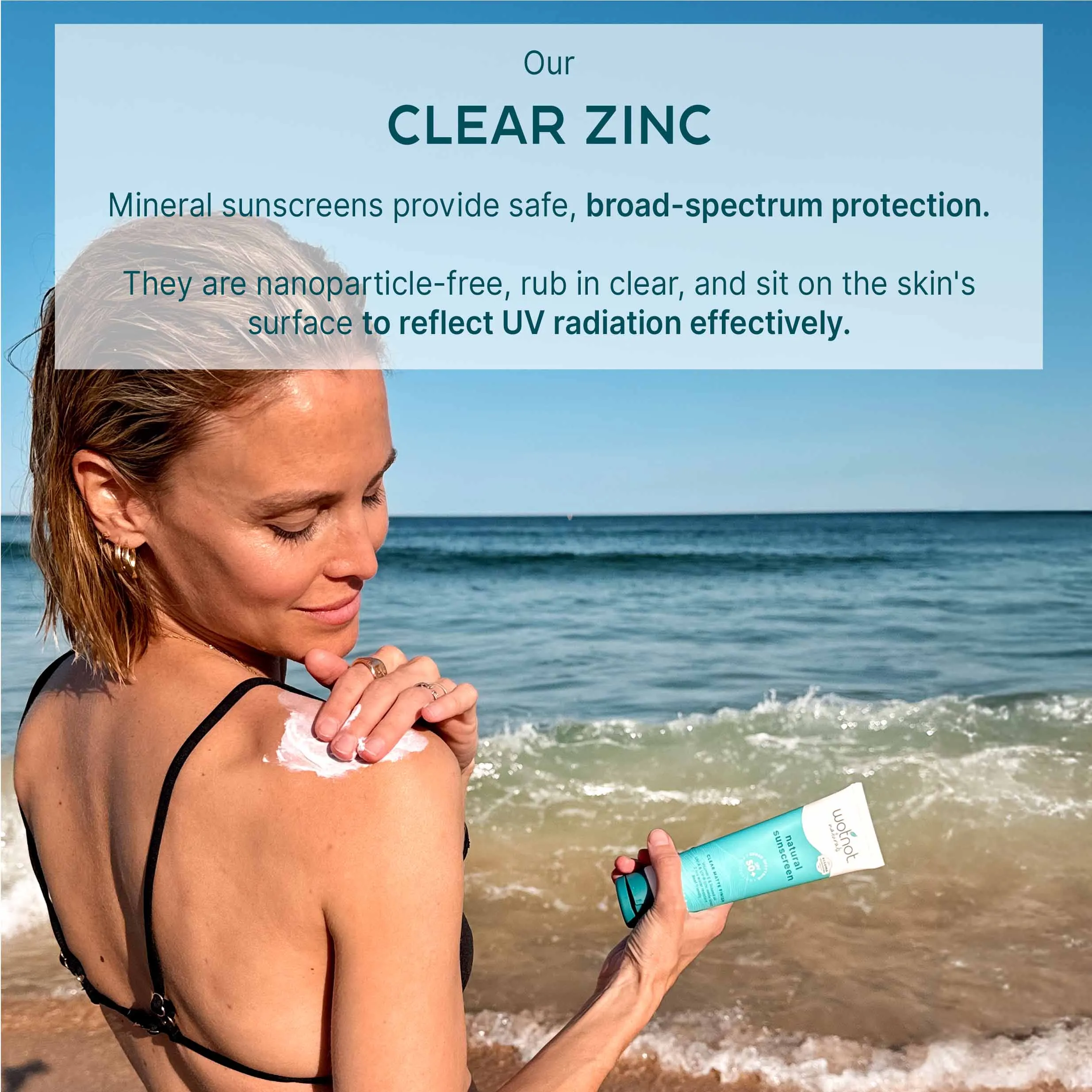50 SPF ZINC SUNSCREEN   REFILLABLE ROLL-ON APPLICATOR