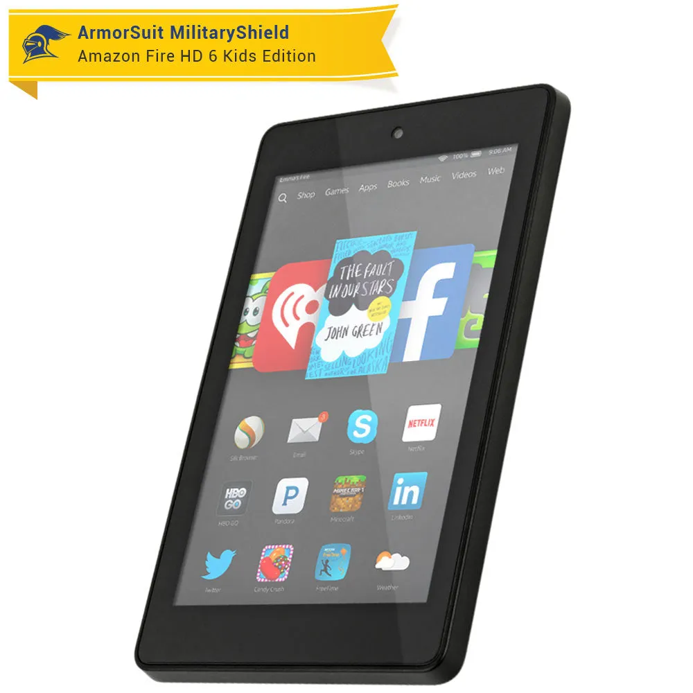 Amazon Fire HD 6 Kids Edition / HD 6  Anti-Glare (Matte) Screen Protector