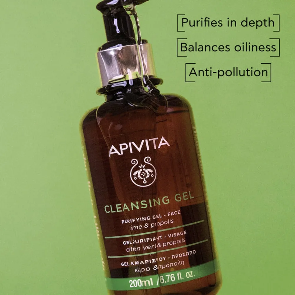 APIVITA Purifying Cleansing Gel Oily/Combination Skin 200ml