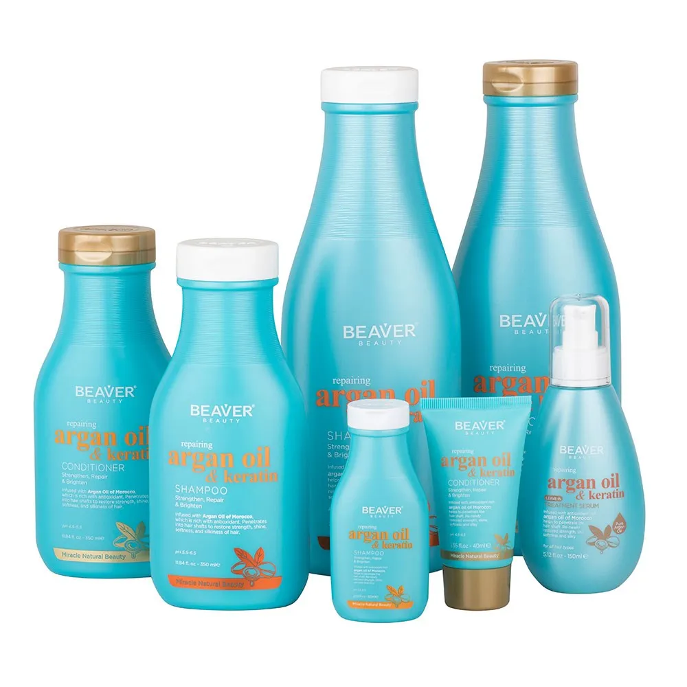 BEAVER Argan Oil & Keratin Repairing Treatment Serum (150 ml)