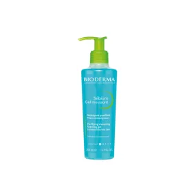BIODERMA SEBIUM GEL MOUSSANT PURIFYING CLEANSING FOAM GEL 200ml