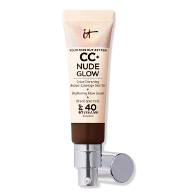 CC  Nude Glow Lightweight Foundation   Glow Serum with SPF 40