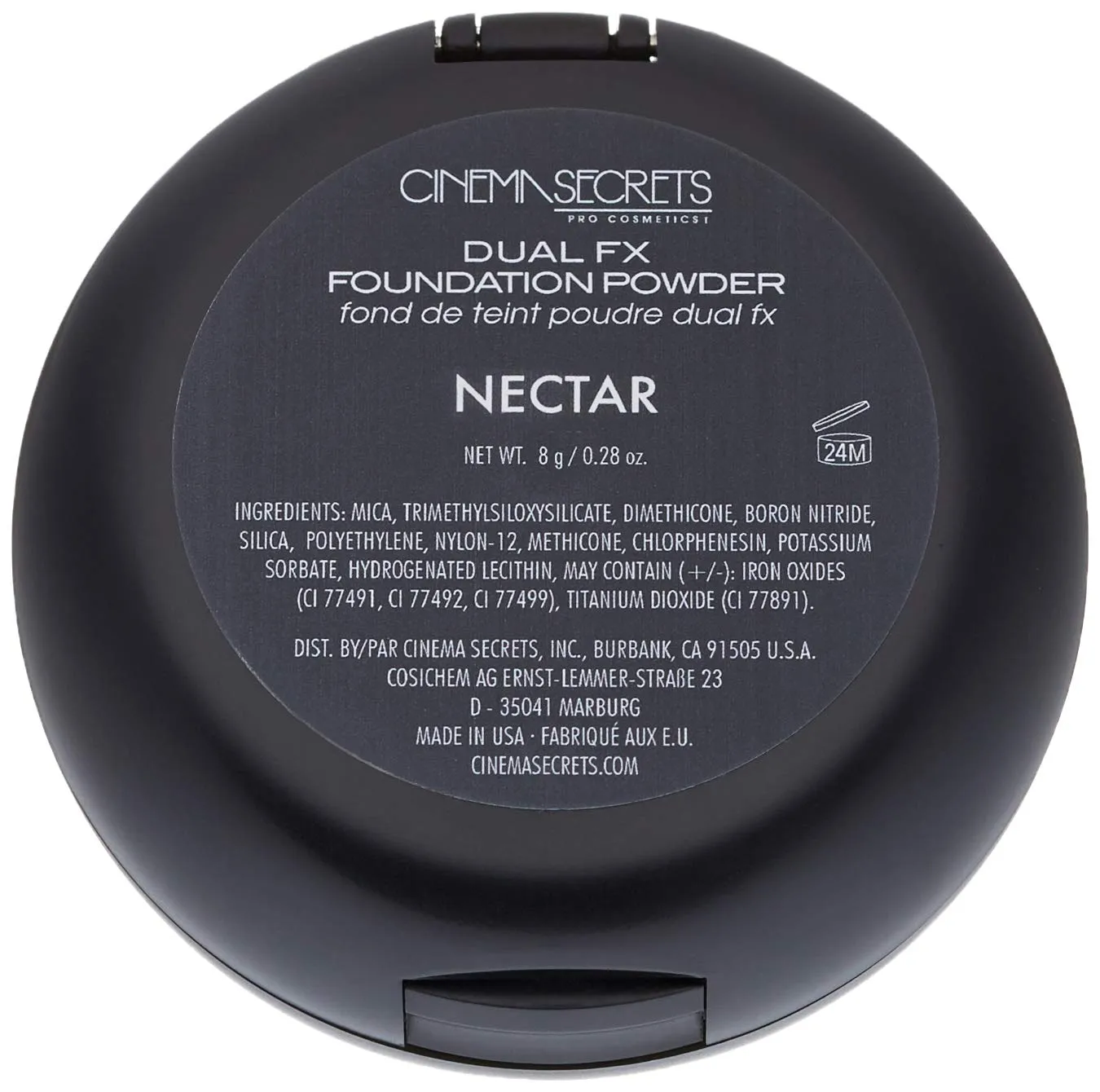 CINEMA SECRETS Pro Cosmetics Dual Fx Foundation Powder, Nectar