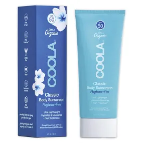 Coola Classic Body Organic Sunscreen Lotion SPF 50 - Fragrance Free -5oz.