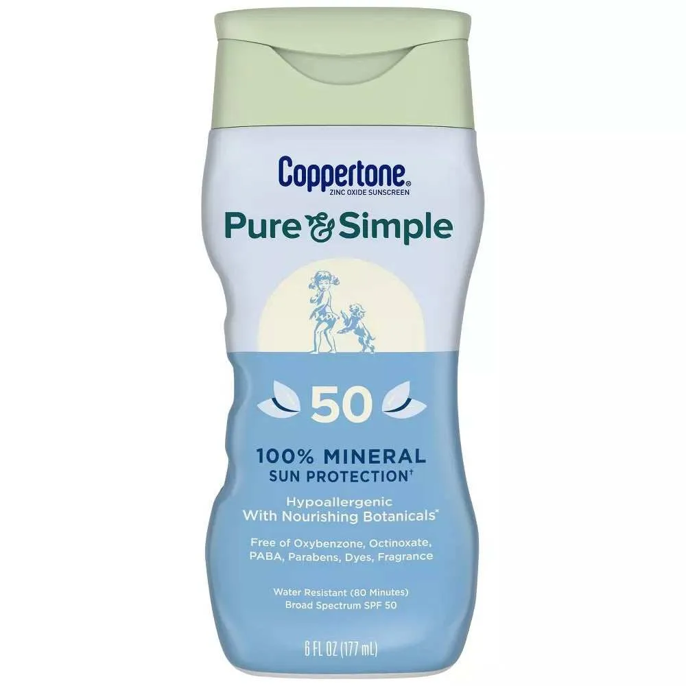 Coppertone Pure & Simple Sunscreen Spray SPF50