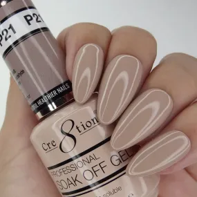 Cre8tion Gel Polish, French Collection, P21, 0.5oz