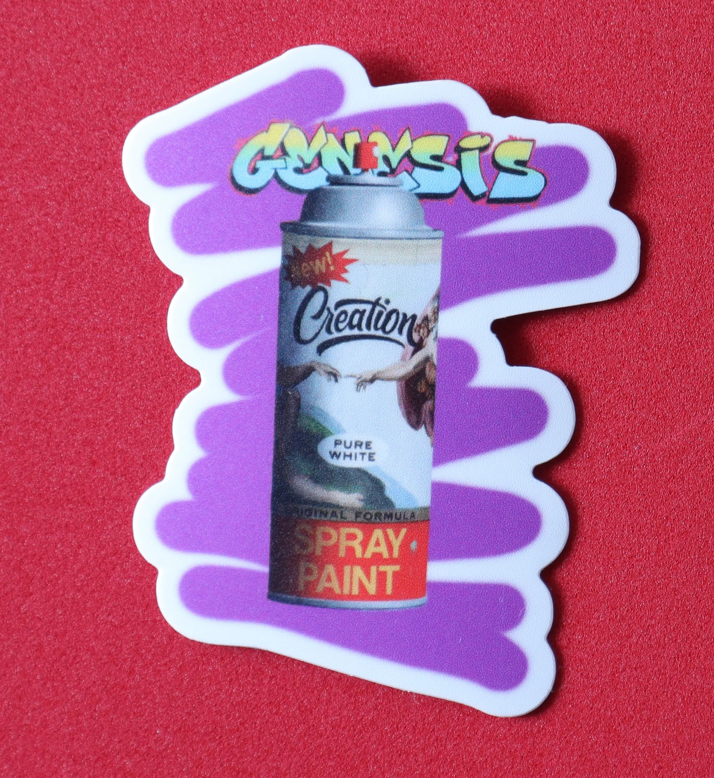 Creation Spray Sticker