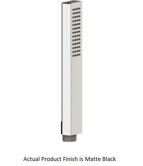 Emory & Bond EB8402BLK Hand Shower Stick in Matte Black