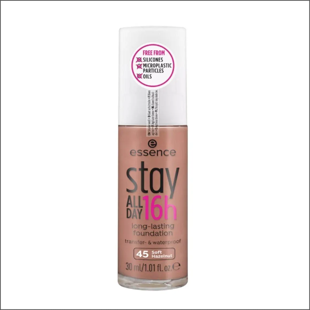 Essence Stay All day 16h Long Lasting Foundation 45 Soft Hazelnut