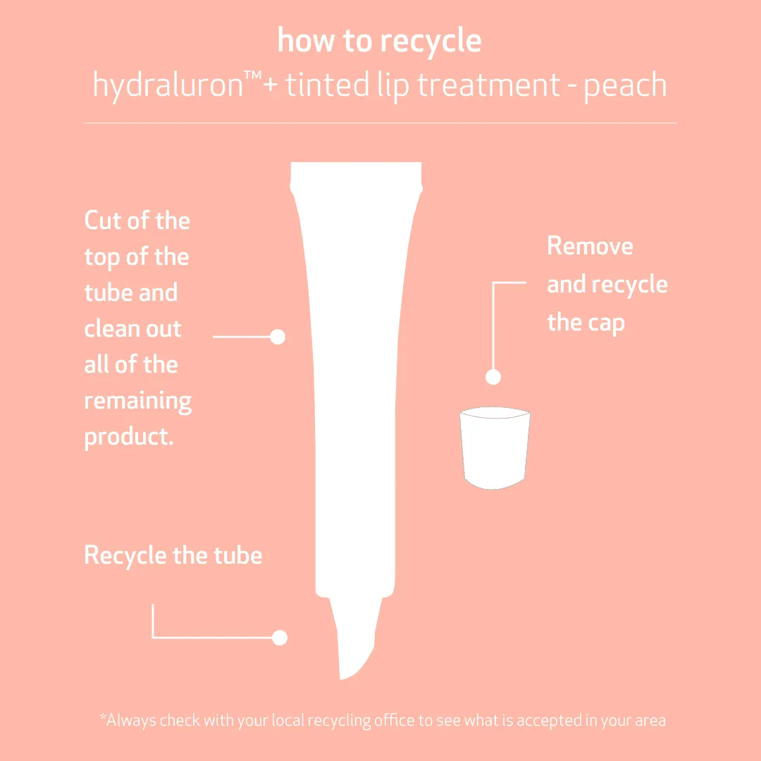 hydraluron ™  tinted lip treatment - peach