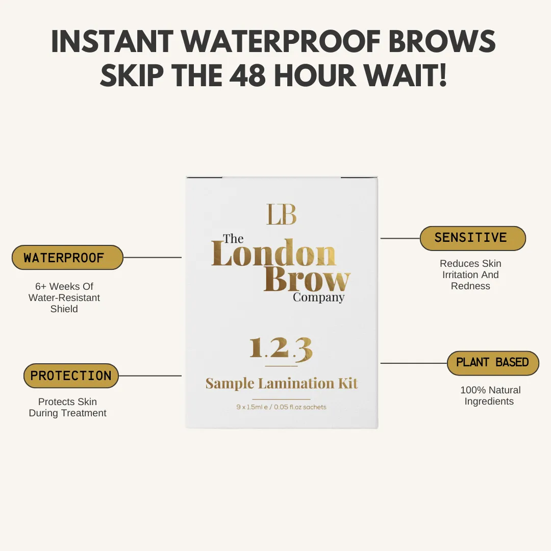 London Brow Professional Brow Lamination Sample Kit