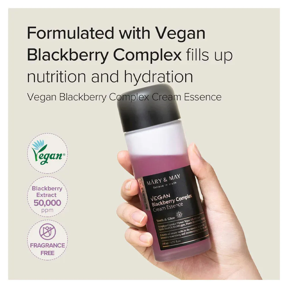 Mary & May Vegan Blackberry Complex Cream Essence MINI