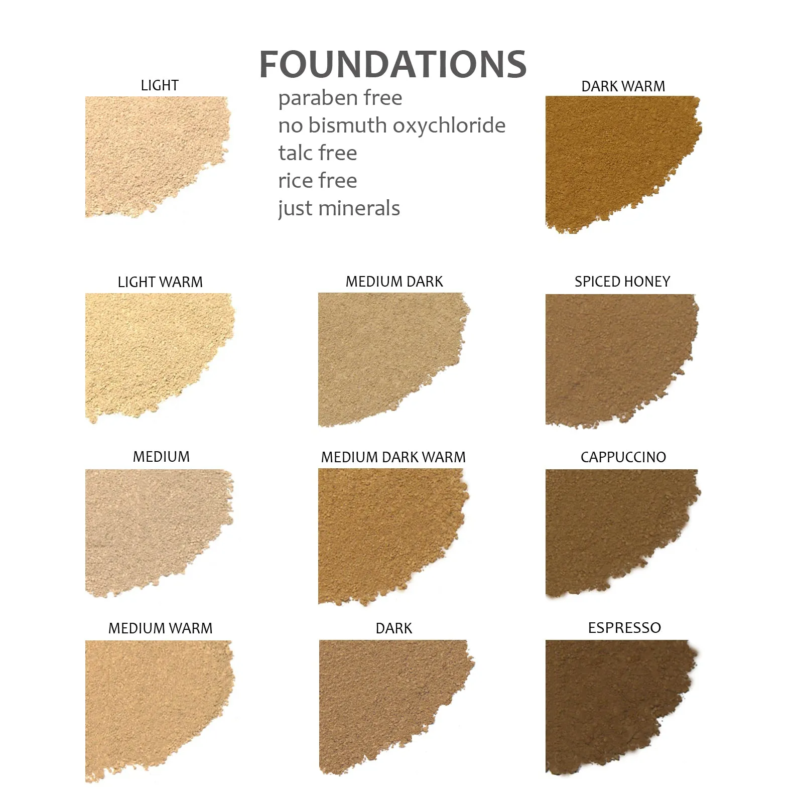Mineral Foundation - Dark Warm