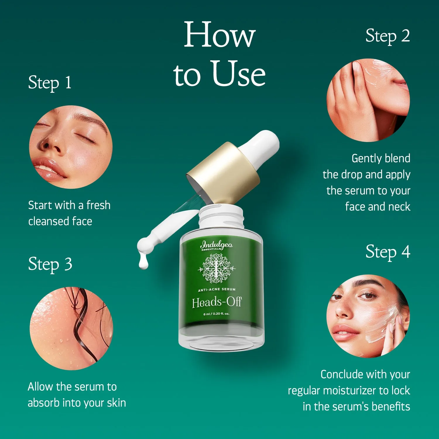 Mini Heads Off - Anti Acne Serum - 6mL