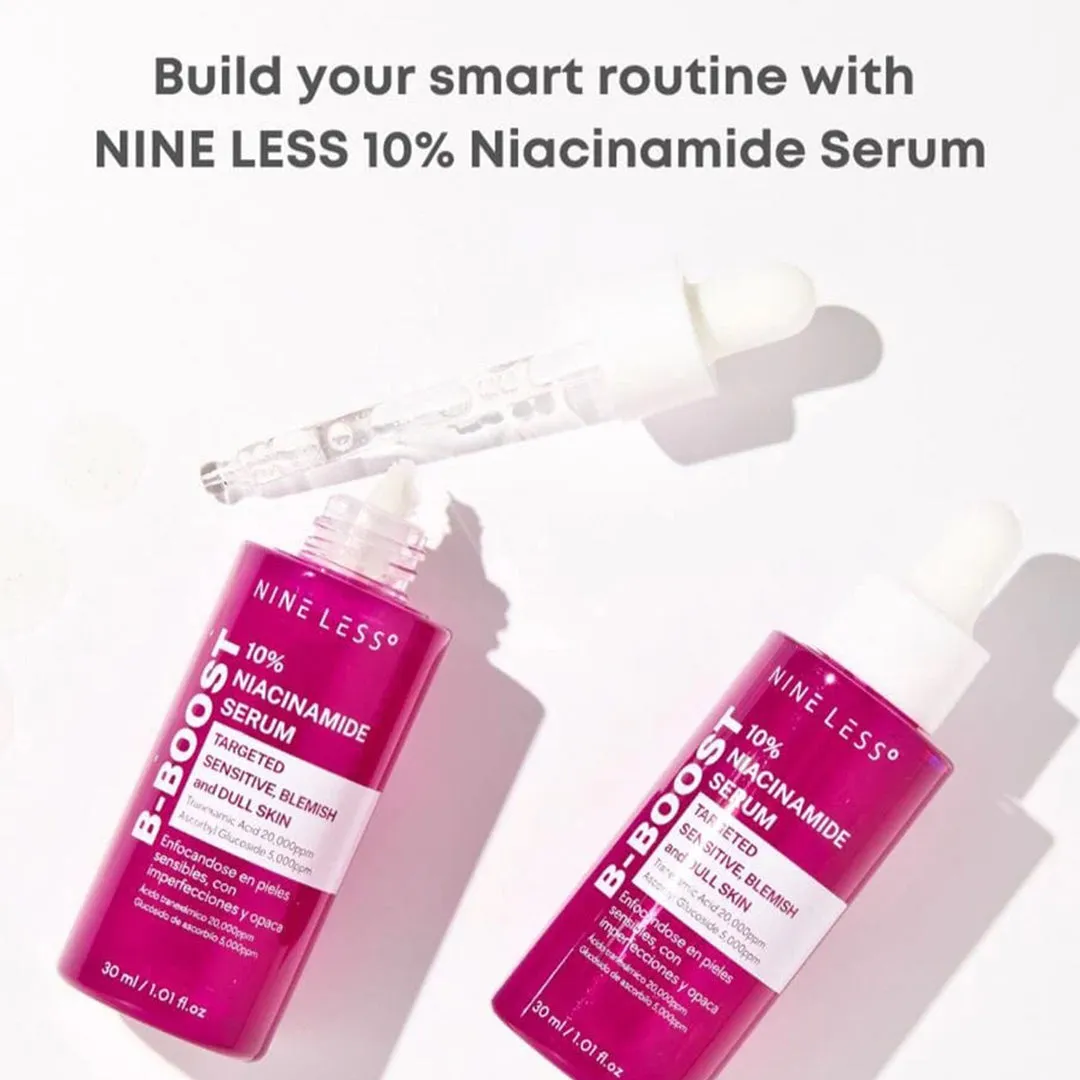 NINE LESS 10% B-boost Niacinamide Serum