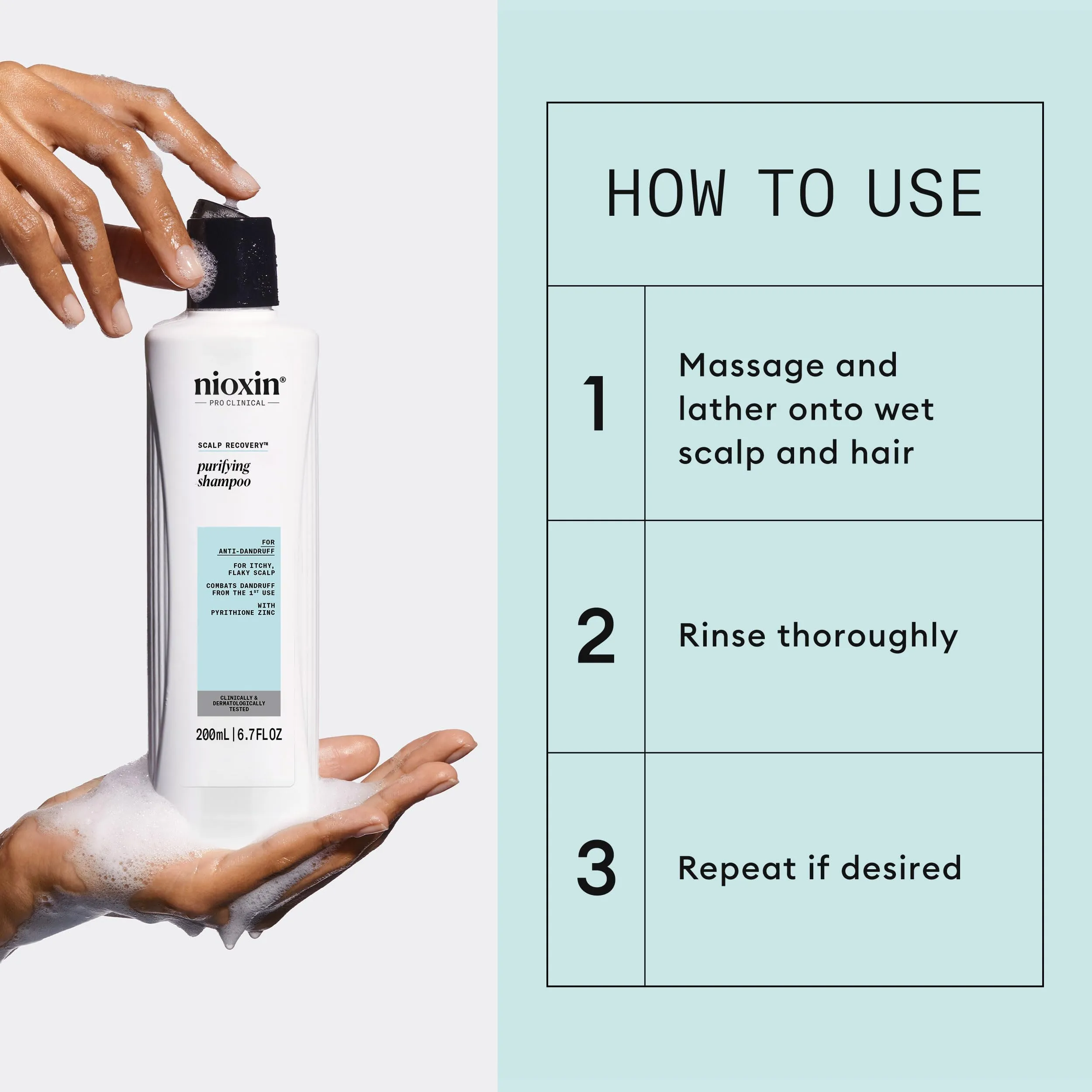 Nioxin Scalp Recovery Purifying Cleanser 200ml