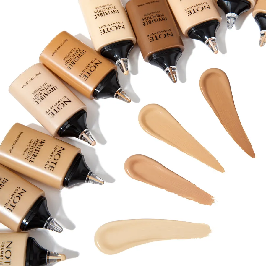 Note Cosmetics Invisible Perfection Foundation (Various Shades) 35ml
