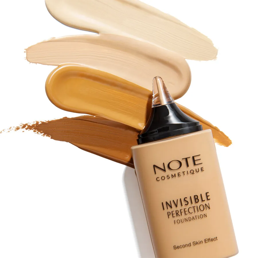 Note Cosmetics Invisible Perfection Foundation (Various Shades) 35ml