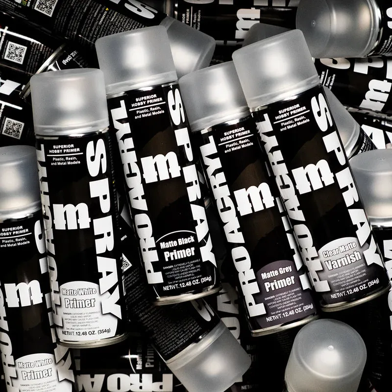PRO Acryl Spray - Matte Grey Primer