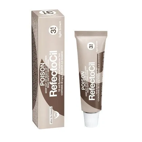 Refectocil Eyelash & Eyebrow Tint Light Brown (3.1) 15ml