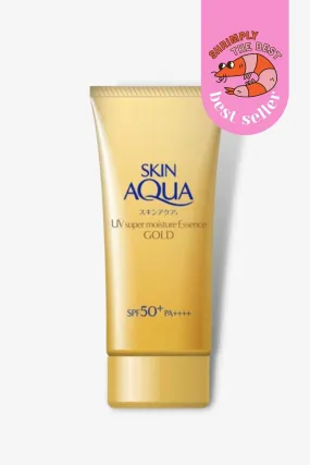 Rohto Mentholatum - Skin Aqua UV Super Moisture Essence Gold SPF50  PA     - 80g