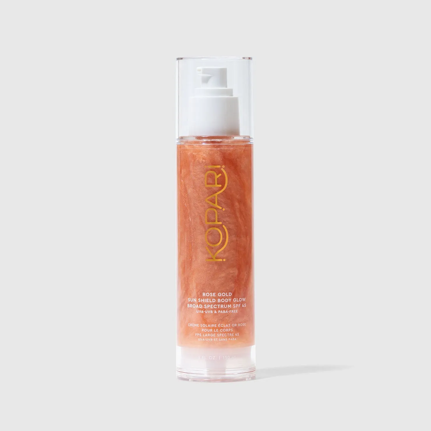 Rose Gold Sun Shield Body Glow Sunscreen SPF 45
