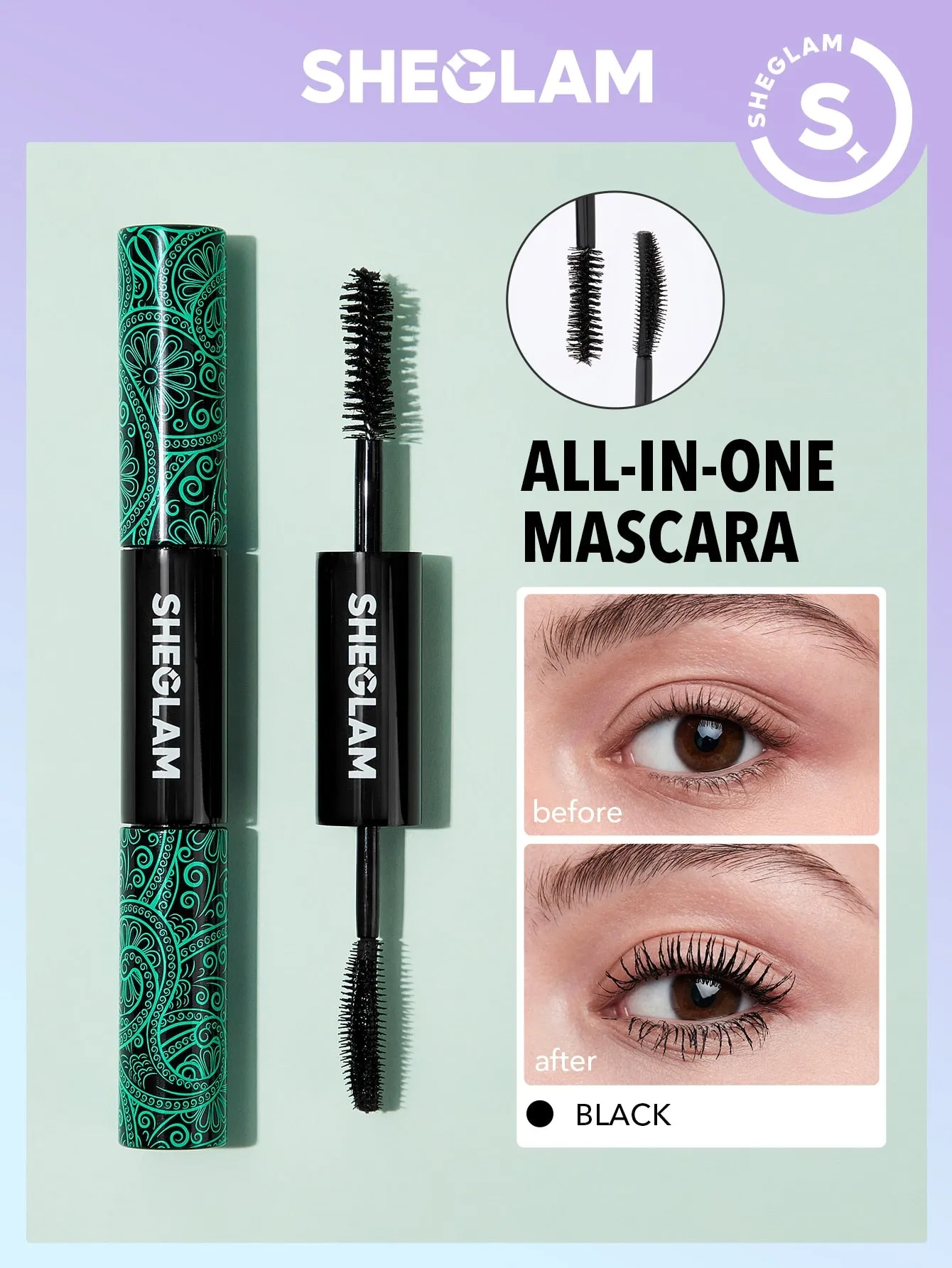SHEGLAM All In One Volume Length Mascara
