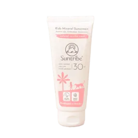 Sunscreen Suntribe Kids Lotion 100ml Tube (pink) Natural Mineral