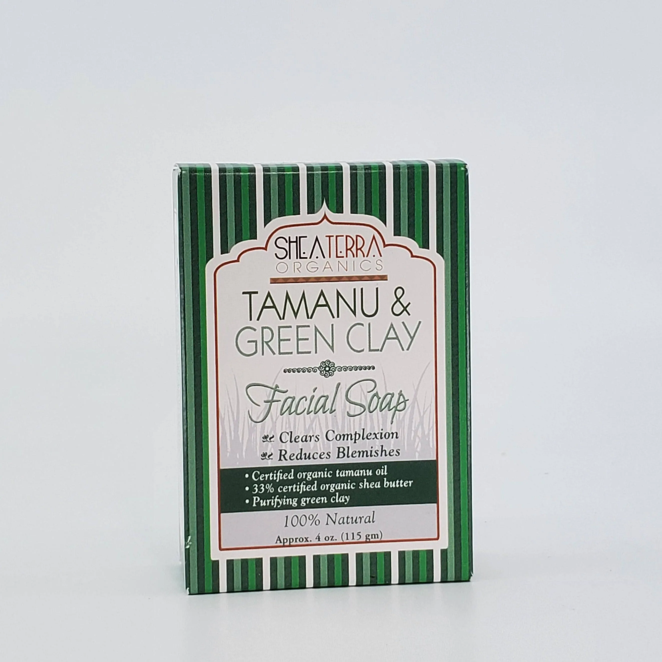 Tamanu & Green Clay Facial Soap