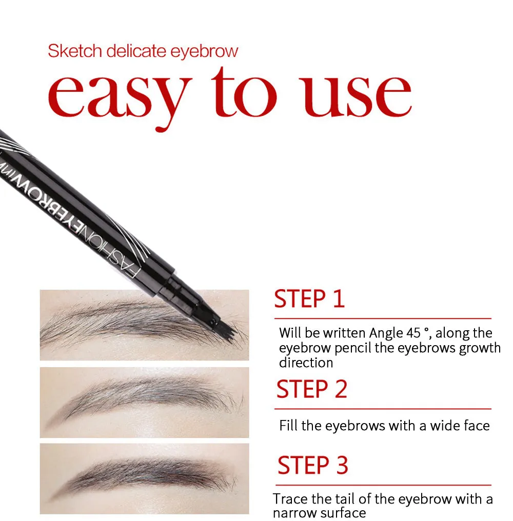 Waterproof Natural Eyebrow Pen